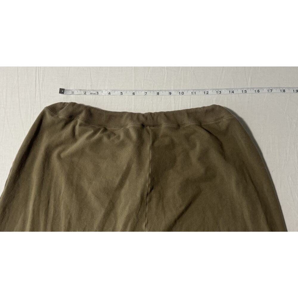 Skims Women’s Relaxed Straight Pants - Olive Green - Plus Size 3X - Picture 8 of 9